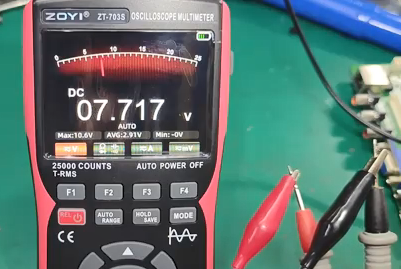 三合一万用表ZT-703S集高精度测量、示波器与信号发生器于