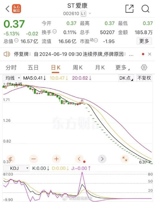 ST高鸿盘中无量跌停